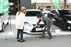 カーフレンド・レンタカー貸出手順見送り