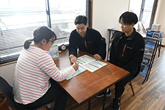 カーリルレンタカーのいち店貸出手順見送り