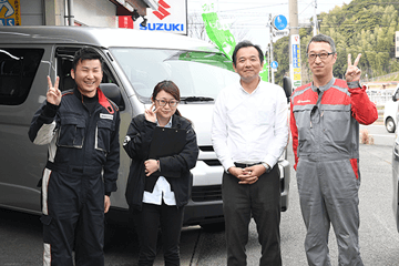 良質な中古車をレンタカーにしています