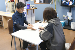 ライズレンタカー貸出手順レンタカー説明