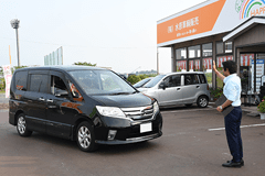 水原車輌レンタカー貸出手順レンタカー返却
